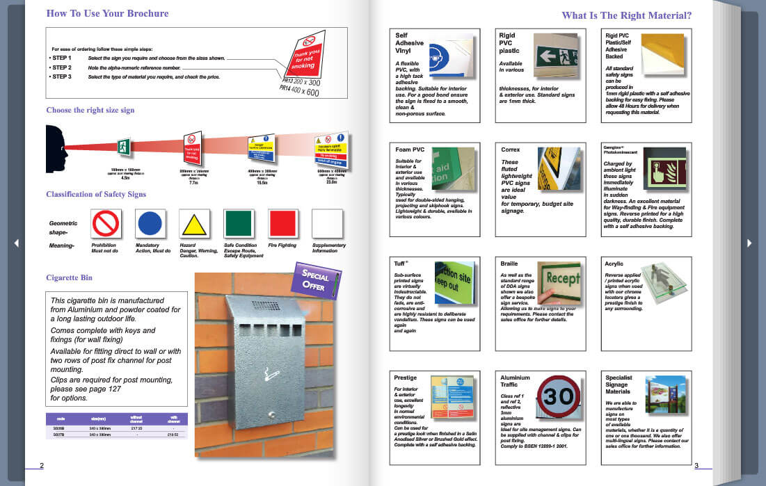 Health and Safety Sign Catalogue
